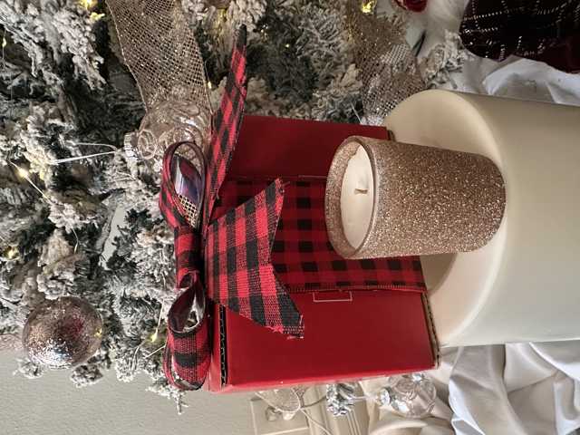 Christmas Votive coco soy wax candle